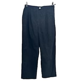 Pantalones negros de algodón Rouje Talla 40