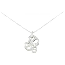 Hermes 925 Silver Necklace - Hermès