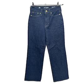 Vaqueros J.Crew azul marino de algodón sin lavar Talla 25