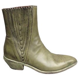 Autre Marque Fauzian Jeunesse Botas Chelsea Western de Cuero