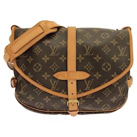Borsa a Spalla Louis Vuitton Monogram Saumur