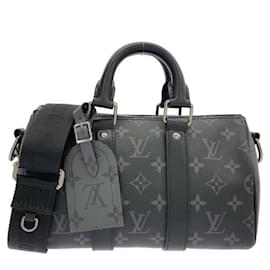 Louis Vuitton Monogram Eclipse Reverse Keepall Bandoulière 25cm