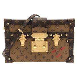 Borsa a tracolla Louis Vuitton Monogram Reverse Petite Malle