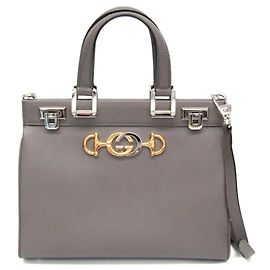 Bolsa de couro feminina Gucci Zumi 569712
