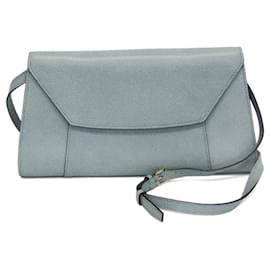 Borsa a tracolla in pelle da donna Valextra Scala Large