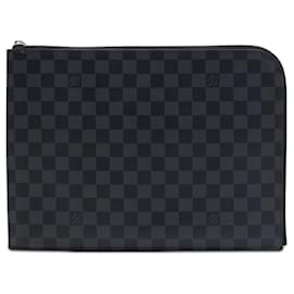 Pochette Jour GM in Damier Graphite nero Louis Vuitton