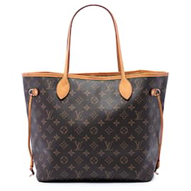 Louis Vuitton Marrone Monogram Neverfull MM