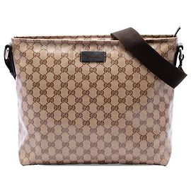Gucci Beige GG Crystal Crossbody