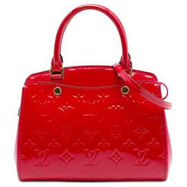 Louis Vuitton Red Monogram Vernis Brea PM