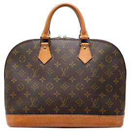 Louis Vuitton Marrone Monogram Alma PM
