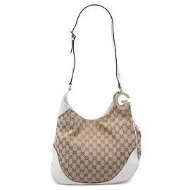 Gucci Beige GG Canvas Charlotte Crossbody