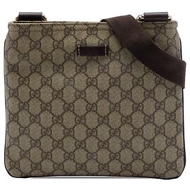 Gucci Beige GG Supreme Crossbody