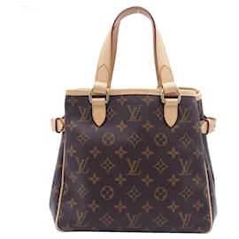 Louis Vuitton Marrone Monogram Batignolles Vertical PM