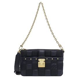Borsa a tracolla Louis Vuitton Damier Giant Pochette Troca