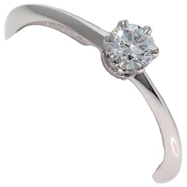 Tiffany & Co. Solitär-Diamantring aus Platin