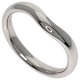 Tiffany & Co. Platin-Curved-Band-Ring
