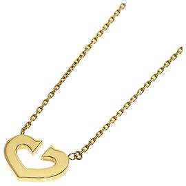 Collana C Heart in oro giallo 18K Cartier