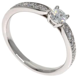Anello da fidanzamento Tiffany & Co. Harmony in diamante e platino PT950