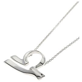 Tiffany & Co. Zodiac Libra Halskette aus Silber