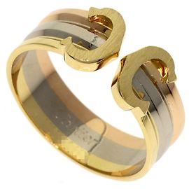 Cartier 2C Band Ring aus 18K Gold