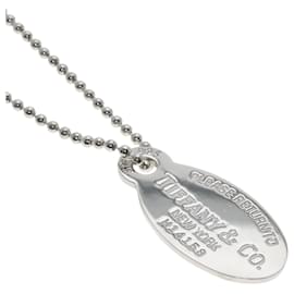Collana lunga con pendente Return to Oval Tag di Tiffany & Co.