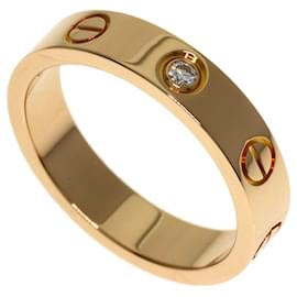 Anello Mini Love di Cartier in oro rosa 18K
