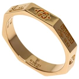 Anello Octagon da donna Gucci in oro rosa 18K