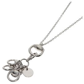 Gucci Horsebit Halskette aus 18K Weißgold