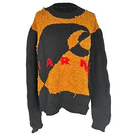 Marni X Carhartt Wip Pullover aus mehrfarbiger Schurwolle
