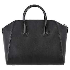 Borsa Givenchy Antigona Medium in pelle di capra nera