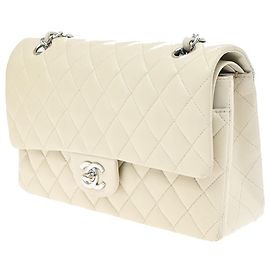 Chanel Vintage Classic Double Flap Matelassé Caviar Medium