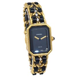 Chanel Premiere Rock Quartz Metallbeschichtet und Leder 20