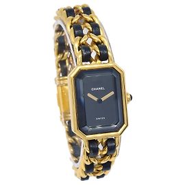 Chanel Premiere Rock Quartz Metallo Placcato e Pelle 20