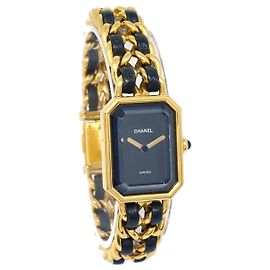 Chanel Premiere Rock Quartz Metallbeschichtet und Leder 20