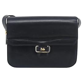 Celine Vintage Horse Carriage Tasche aus Triomphe Leder - Céline