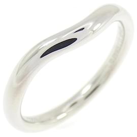 Anello a fascia curva in platino Tiffany - Tiffany & Co