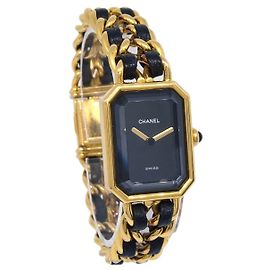 Chanel Premiere Rock Quartz Metallo Placcato e Pelle 20