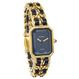 Chanel Premiere Rock Quartz Metallbeschichtet und Leder 20