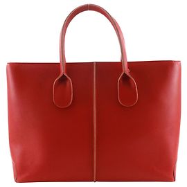 Tod's Handtasche aus Kalbsleder in Rot