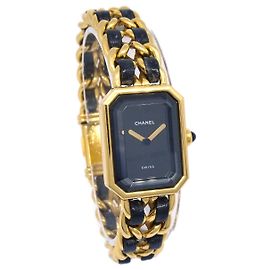 Chanel Premiere Rock Quartz Metallbeschichtet und Leder 20
