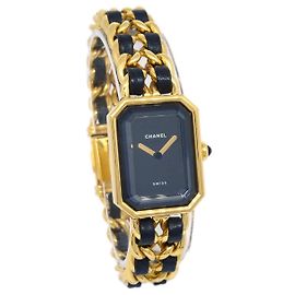 Chanel Premiere Rock Quartz Metallbeschichtet und Leder 20
