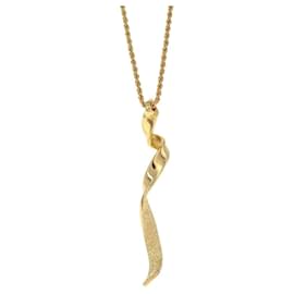 Collana con pendente Christian Dior Vintage in Metallo
