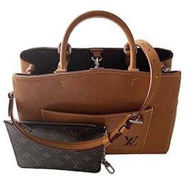 Louis Vuitton Marelle Tote MM M59953 pelle Epi Camel