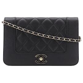 Portafoglio con catena Mademoiselle Chanel