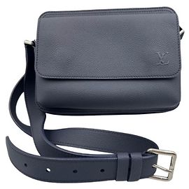 Louis Vuitton Boarding Leder Schultertasche