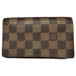 Portafoglio bi-fold Louis Vuitton Damier