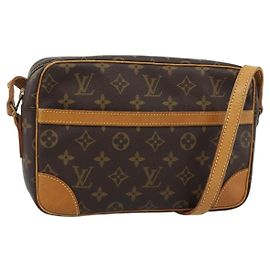 LOUIS VUITTON Monogram Trocadero 27 Schultertasche M51274 LV Auth 186574