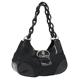 PRADA Shoulder Bag Nylon Black Auth ep4838 - Prada