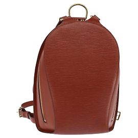 Zaino LOUIS VUITTON Epi Mabillon Marrone M52233 LV Auth 143625