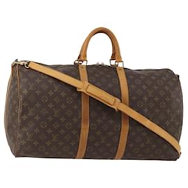 LOUIS VUITTON Monogram Keepall Bandouliere 60 Boston Bag M41412 LV Auth ep14932 - Louis Vuitton